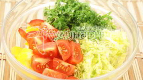 салат яркий праздник