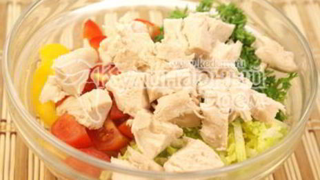 салат яркий праздник