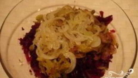 свекла с соленым огурцом