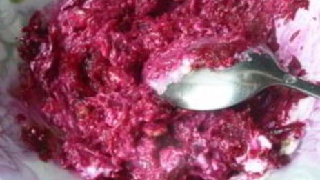 свекла с соленым огурцом