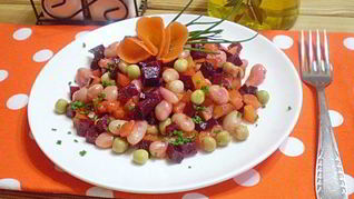 Диетический винегрет для похудения