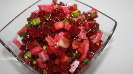 ленивый винегрет с селедкой