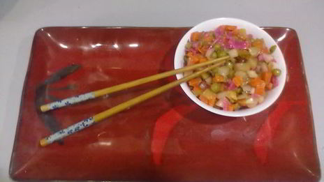 салат винегрет отдыхает