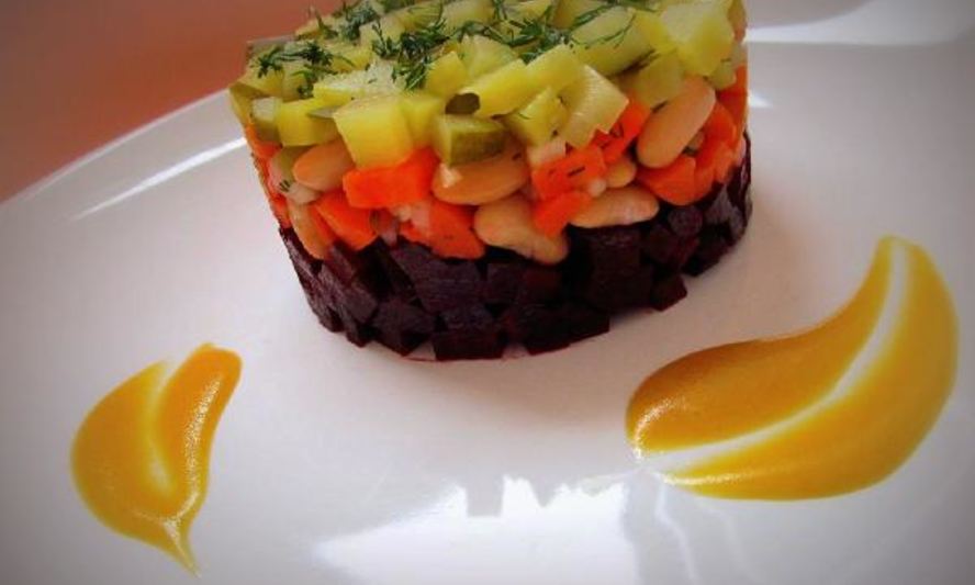 Рецепт салат винегрет под одноименным соусом