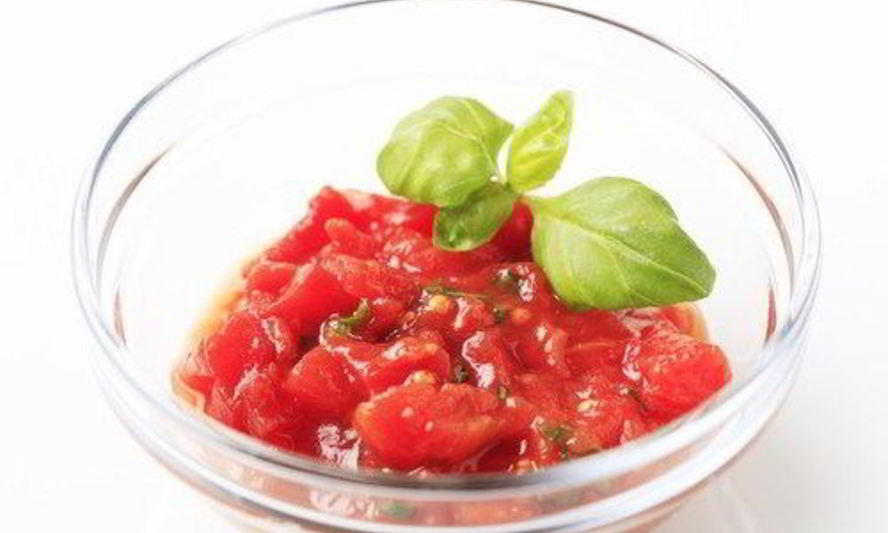 Рецепт свежий томатный винегрет