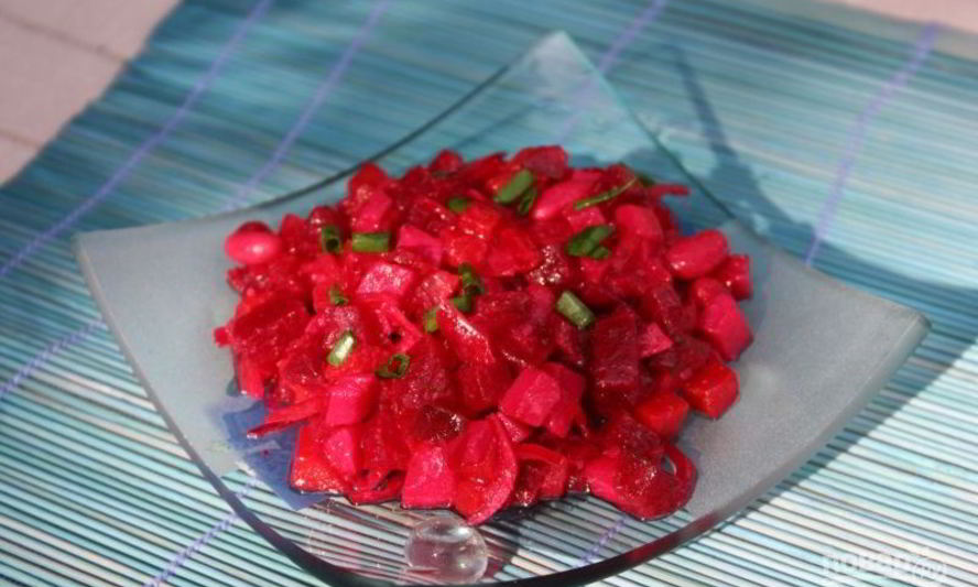 Рецепт винегрет классический с фасолью