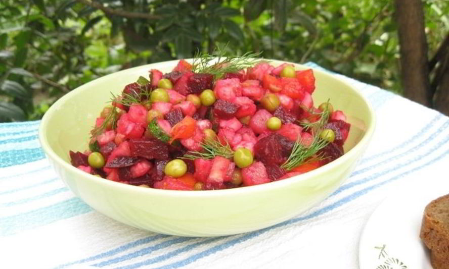 Рецепт винегрет по-летнему