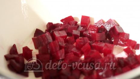 винегрет с фасолью