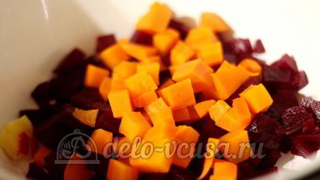 винегрет с фасолью