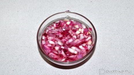 винегрет с грибами