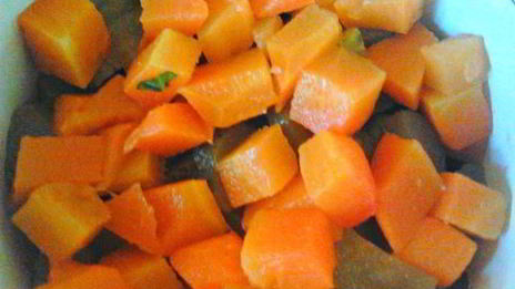 винегрет с кальмарами