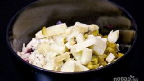 винегрет с капустой