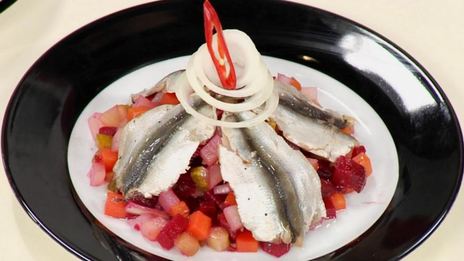 винегрет с килькой
