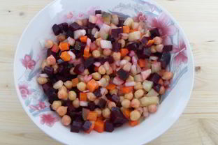 Винегрет с нутом