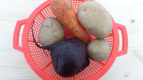 винегрет с нутом