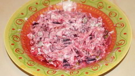 винегрет с селедкой