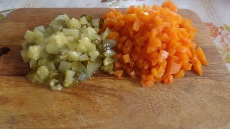 винегрет с тунцом