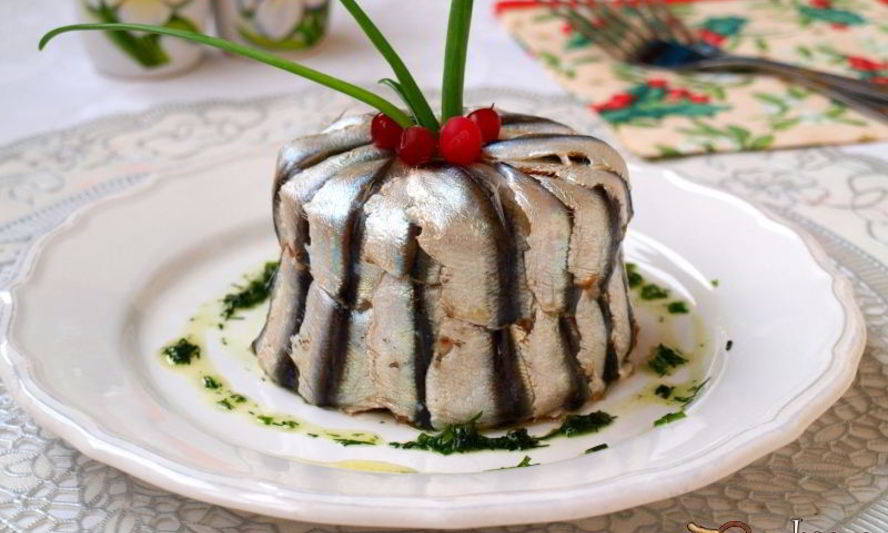 Рецепт винегрет с тюлькой