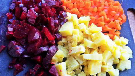 винегрет со шпротами