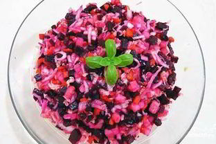 Винегрет со свежей капустой