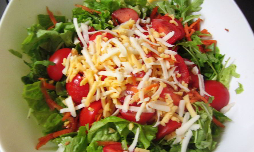 Рецепт зеленый итальянский салат с соусом винегрет