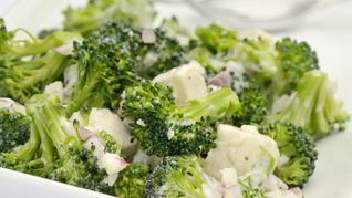 Зеленый винегрет