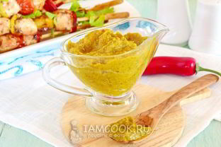 Банановый соус к мясу