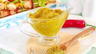 Банановый соус к мясу