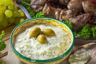 Белый соус для шашлыка