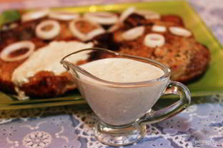 Белый соус к шашлыку