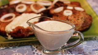 Белый соус к шашлыку