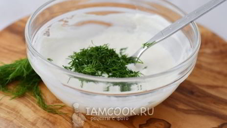 чесночный соус с майонезом