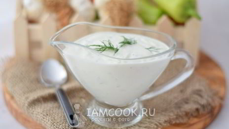 чесночный соус с майонезом