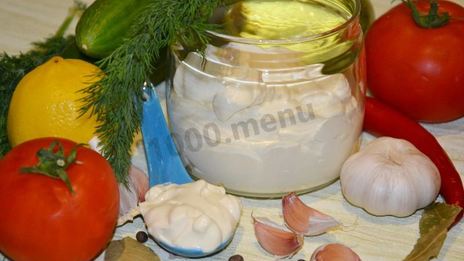 домашний майонез за 30 секунд