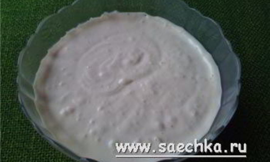 Рецепт майонез