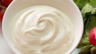 Постный майонез без яиц