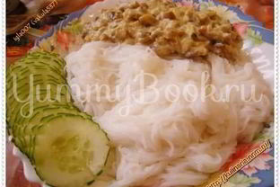 Грибной соус с баклажанами