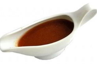 Коричневый винный соус