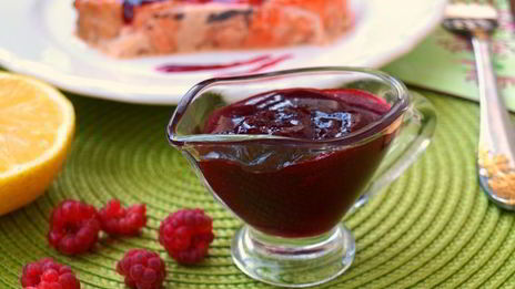 малиновый соус