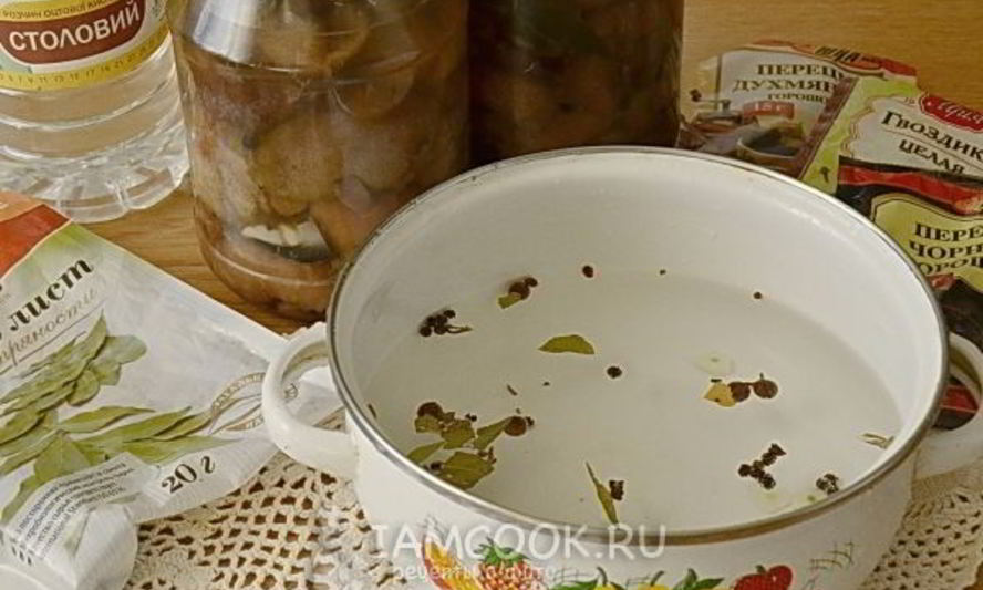 Рецепт маринад для грибов