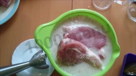 маринад для мяса на пиве и кефире