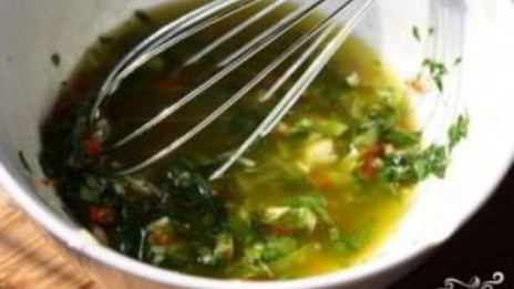 маринад для овощей на гриле