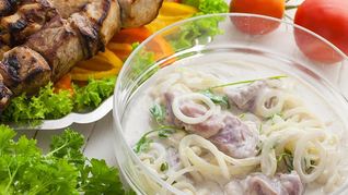 Маринад для свинины с луком