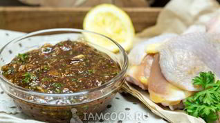 Маринад с зернистой горчицей для курицы