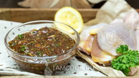 маринад с зернистой горчицей для курицы