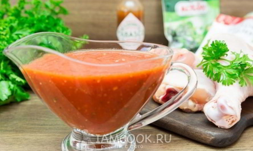 Рецепт томатный маринад для курицы с табаско