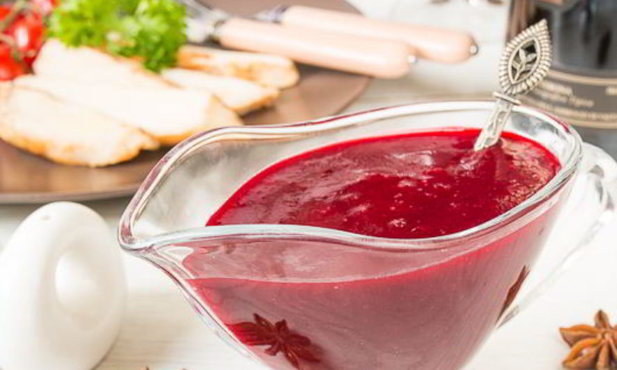 Рецепт пряный сливовый соус к мясу