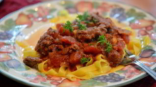 Сицилийский мясной соус для пасты