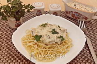 Сливочно-грибной соус