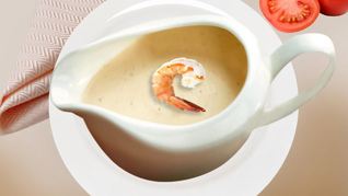 Сливочный соус для спагетти с креветками